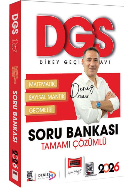 2026 Dgs Tamamı Çözümlü Matematik Soru Bankası ve Video Ders Notları(Deniz Atalay) fiyatları