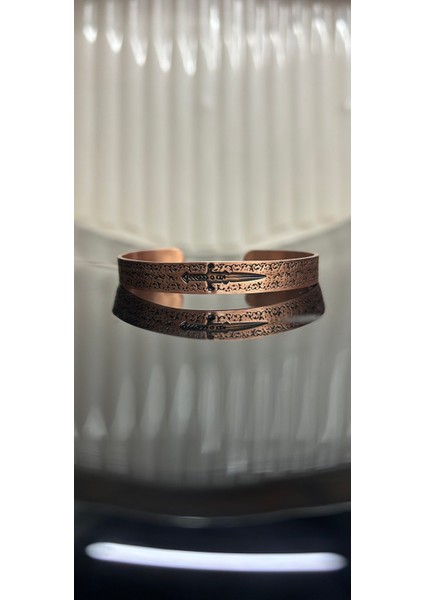 Viking Kılıç Desenli Bakır Bilezik