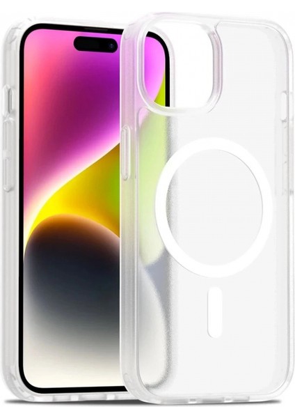iPhone 14 Jota Magsafe Kapak - Şeffaf