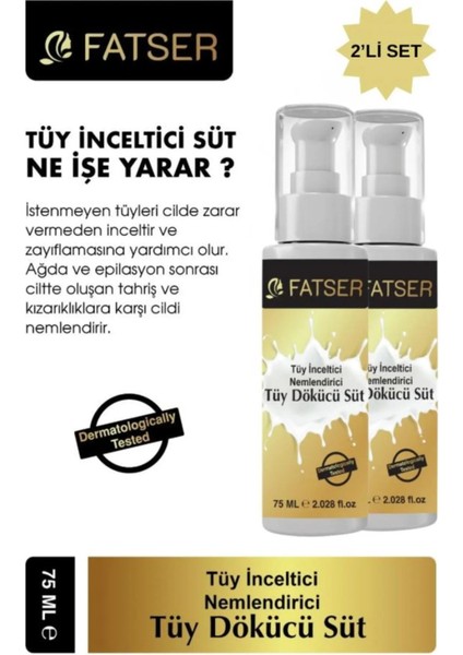 Tüy Nemlendirici Süt 2 Li Set