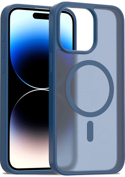 iPhone 14 Pro Max Jota Magsafe Kapak - Lacivert fırsatları