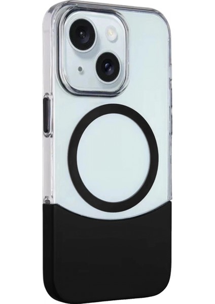 iPhone 15 Pc Suit Magsafe Kapak - Siyah