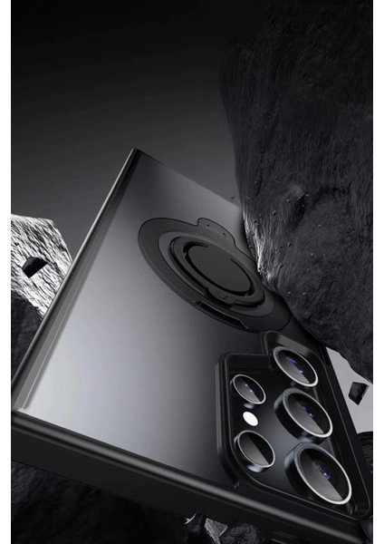 Samsung Galaxy S24 Avatar 360 Dönen Magsafe Kapak - Siyah fırsatları