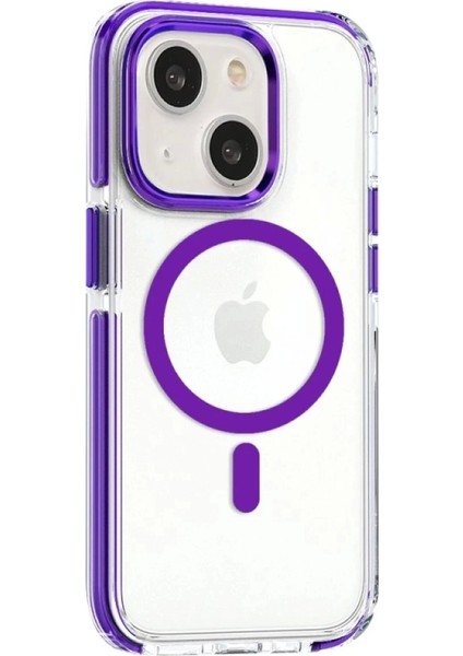 iPhone 14 Bella Magsafe Kapak - Derin Mor fiyatları
