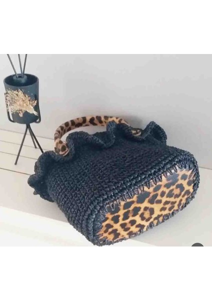 Bayan Leopar Desenli Çanta modelleri