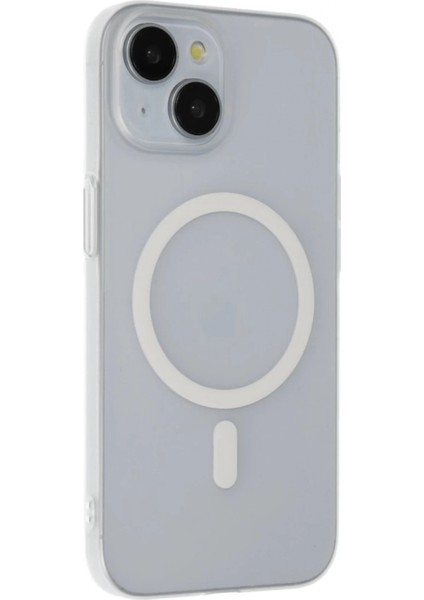 iPhone 15 Tuna Pc Slim Magsafe Kapak - Şeffaf