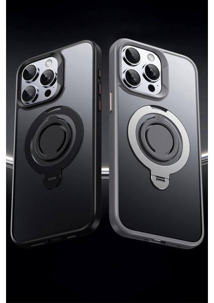 iPhone 16 Avatar 360 Dönen Magsafe Kapak - Siyah fırsatları