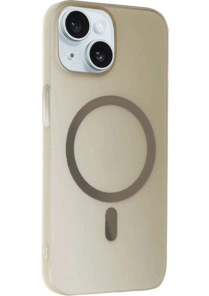 iPhone 15 Plus Tuna Pc Slim Magsafe Kapak - Titan Gri