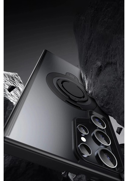 Samsung Galaxy S24 Avatar 360 Dönen Magsafe Kapak - Lacivert fırsatları