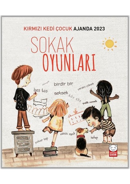 Kırmızı Kedi Çocuk Ajanda 2023 - Sokak Oyunları