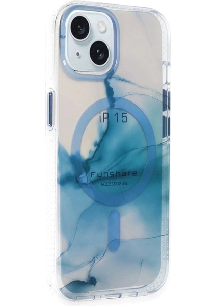 iPhone 15 Phantom Magsafe Kapak - Mavi fiyatları
