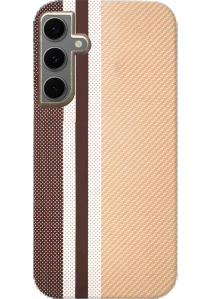 Samsung Galaxy S24 Besa Magsafe Kapak - Krem