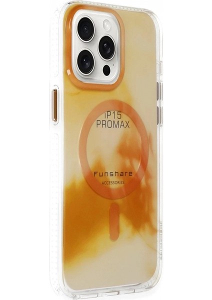 iPhone 15 Pro Max Phantom Magsafe Kapak - Gold fiyatları