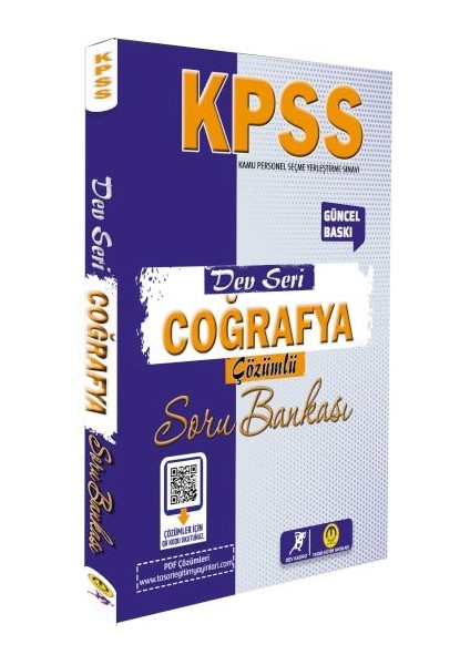 Tasarı Yayınları Kpss Dev Seri Coğrafya Soru Bankası