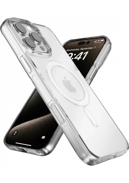 iPhone 16 Pro Gleam Pc Sert Magsafe Kılıf - Şeffaf fiyatları
