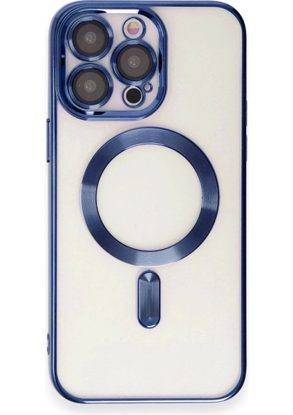 iPhone 15 Pro Kılıf Kross Magneticsafe Kapak - Lacivert modelleri