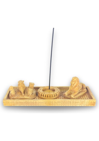 Antik Mısır Sphinx Çubuk Tütsülük ve Tealight