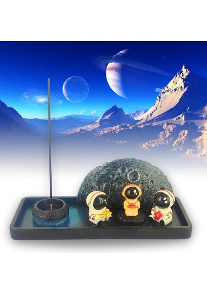 Dolunay Astronot Çubuk Tütsülük ve Tealight fiyatları