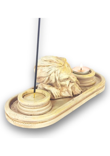 Antik Roma Zeus Çubuk Tütsülük ve Tealight fırsatları