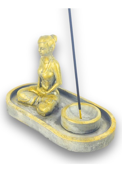 Yogacı Kız Çubuk Tütsülük ve Tealight (Beyaz) modelleri