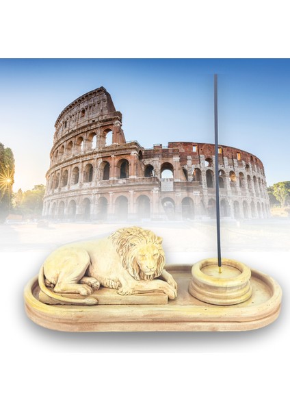 Antik Roma Aslan Çubuk Tütsülük ve Tealight fiyatları