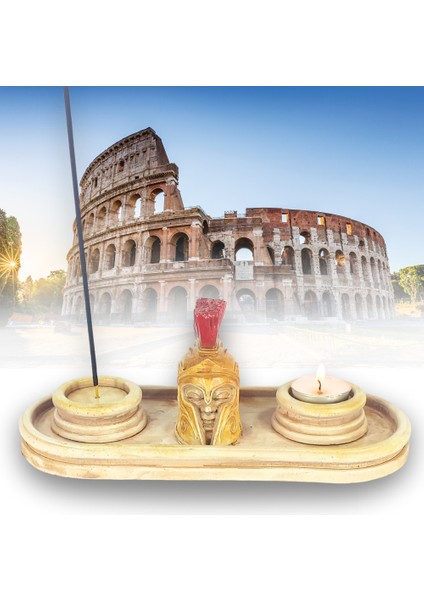 Antik Roma Hector Çubuk Tütsülük ve Tealight fiyatları