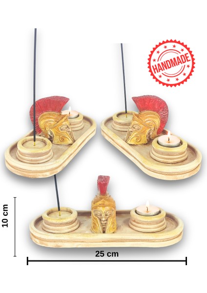 Antik Roma Hector Çubuk Tütsülük ve Tealight indirimleri