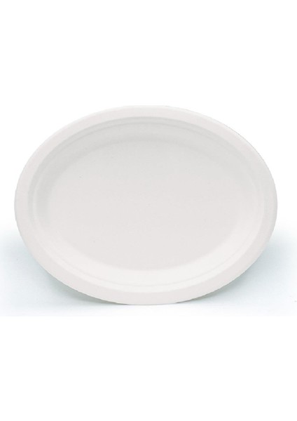 Ekolojik 48 Kişilik Parti Piknik Sofra Sunum Seti - 28X20 Cm. Oval Tabak Bardak Çatal Kaşık Takımı modelleri