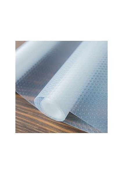 Şeffaf Kaydırmaz Eva Raf Mutfak Dolabı Buzdolabı Dolap Içi Çekmece Raf Örtüsü Raf Astarı Siliebilir