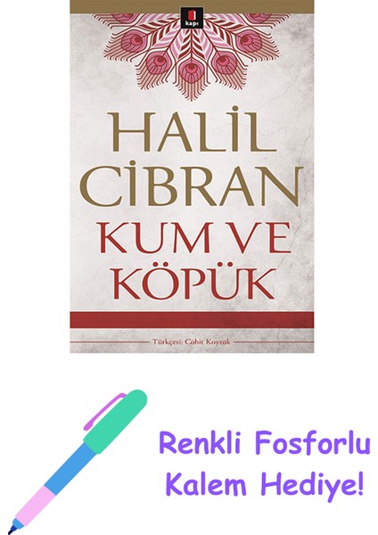 Kum ve Köpük + Renkli Fosforlu Kalem