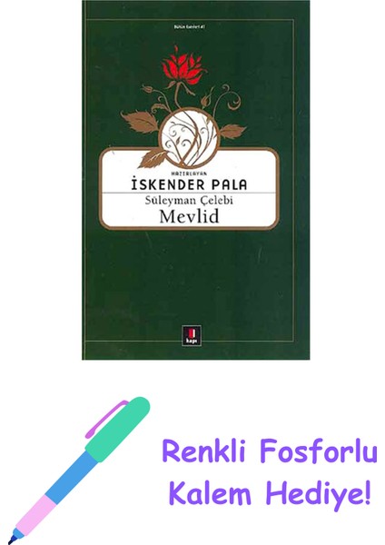Mevlid + Renkli Fosforlu Kalem