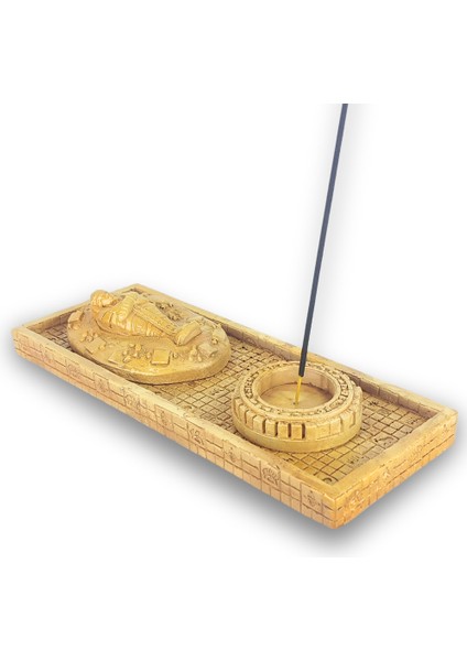 Antik Mısır Sarcophagus Lahit Çubuk Tütsülük ve Tealight fiyatları