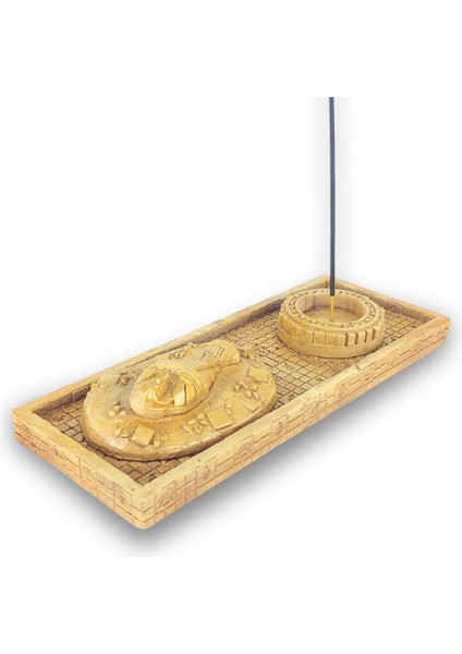 Antik Mısır Sarcophagus Lahit Çubuk Tütsülük ve Tealight modelleri