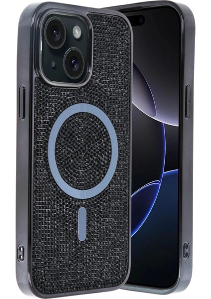 Apple iPhone 15 Helen Magsafe Kapak - Siyah fiyatları