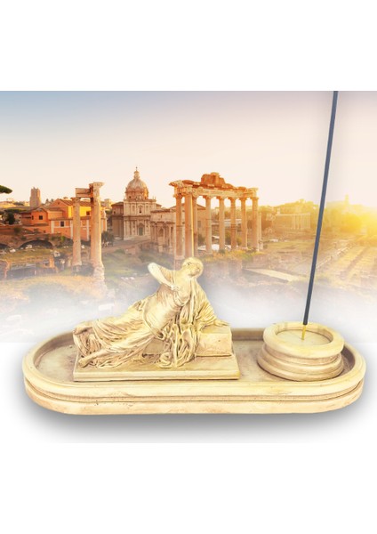 Antik Roma Figür Çubuk Tütsülük ve Tealight fiyatları