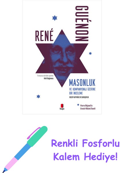 Masonluk + Renkli Fosforlu Kalem