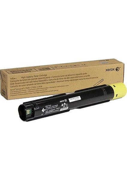 Xerox Versalink C7020/C7025/C7030 YL Toner Yüksek Kapasiteli fiyatları