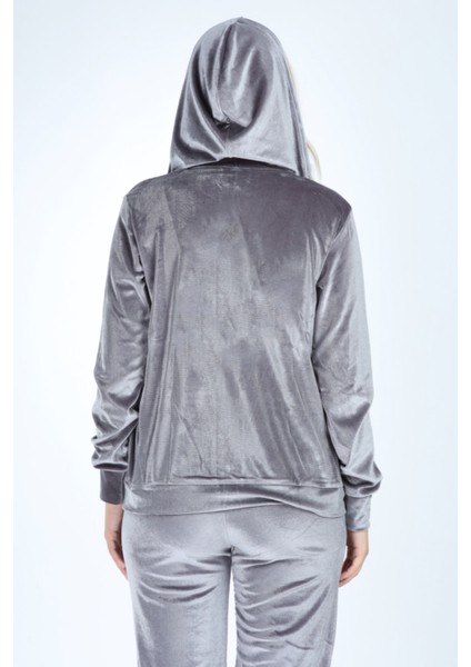 Kadın Kadife Eşofman Takımı – Paça Lastikli, Rahat ve Şık Tasarım, Sonbahar/Kış Sezonuna Uygun indirimleri