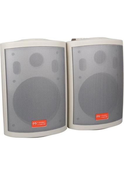 Mv-25 16 cm 80 Watt Komütatörlü Hat Trafolu Beyaz Sütun Hoparlör (2&amp;apos;li Takım) fiyatları