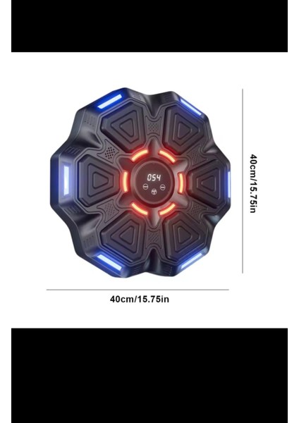 Müzikli Bluetooth Boks Makinesi 6 Köşeli – 9 Zaman Ayarlı Egzersiz ve Eğlence
