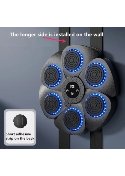 Müzikli Bluetooth Boks Makinesi 6 Köşeli – 9 Zaman Ayarlı Egzersiz ve Eğlence fırsatları