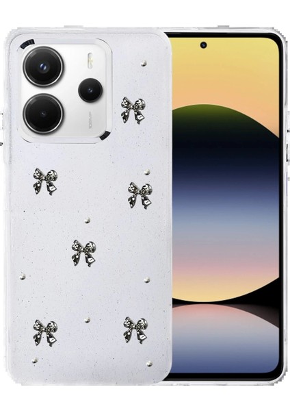 Xiaomi Redmi Note 14 4g Fiyonk Desenli Kapak - Desen 10