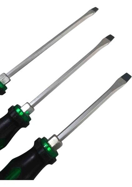 6060 Darbeli Düz/yıldız Tornavida Takımı Bez Çantalı 7 Parça modelleri