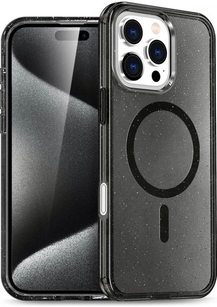 Apple iPhone 16 Pro Star Magsafe Kapak - Siyah