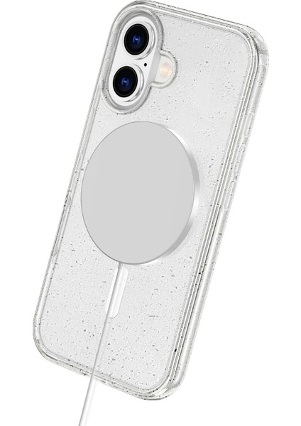 Apple iPhone 16 Star Magsafe Kapak - Şeffaf fırsatları