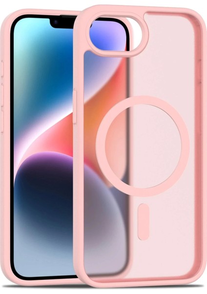iPhone 16E Jota Magsafe Kapak - Pudra
