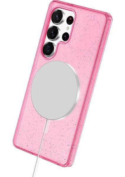 Samsung Galaxy S25 Ultra Star Magsafe Kapak - Pembe modelleri
