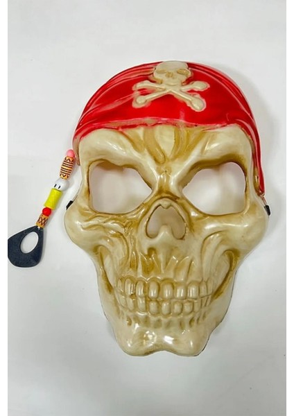 Halloween Cadılar Bayramı Kuru Kafa Korsan Maske
