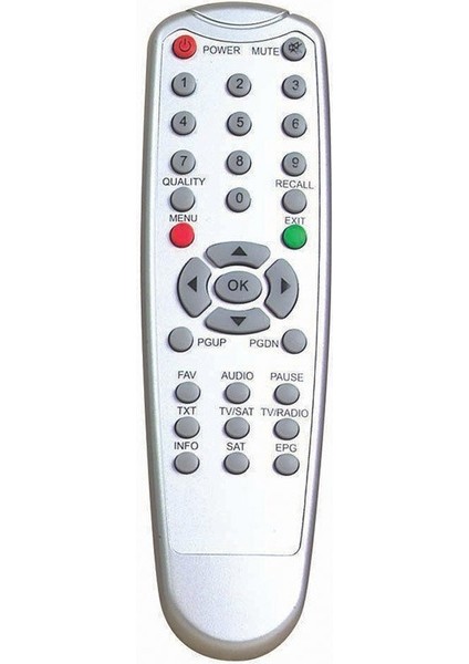 Minton Uydu Alıcı Kumandası