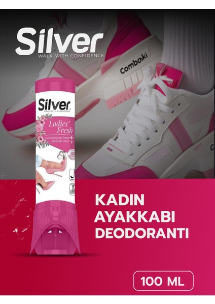 Kadın Ayakkabı Deodorantı Ayak Koku Giderici Terleme Önleyici 100 ml